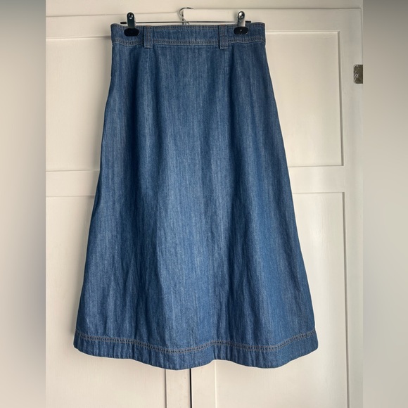 Sezane Clarine Skirt Size 8 - Picture 6 of 8